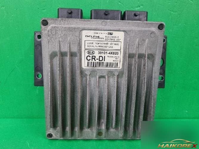Kia Carnival 2007 — блок управления двигателем ECU 39101 4X820 6