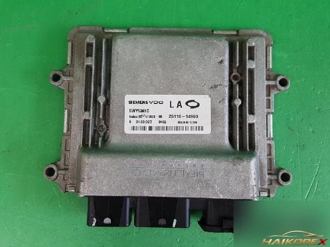 Renault SM5 2006 — блок управления двигателем ECU 23110 14960 3