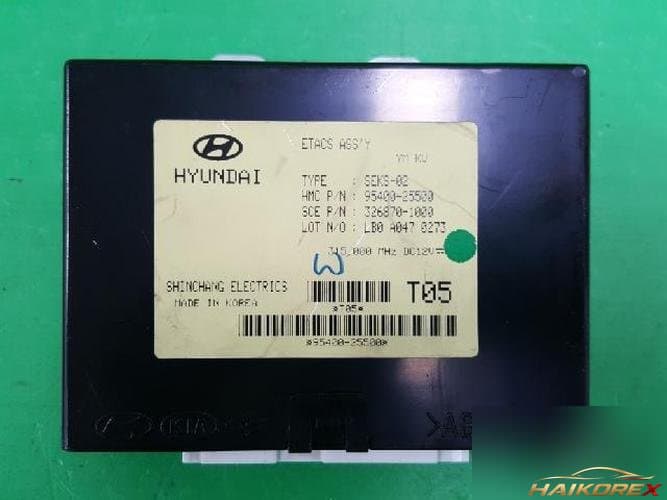Hyundai Verna 2005 — блок управления ETACS/BCM 95400-25500