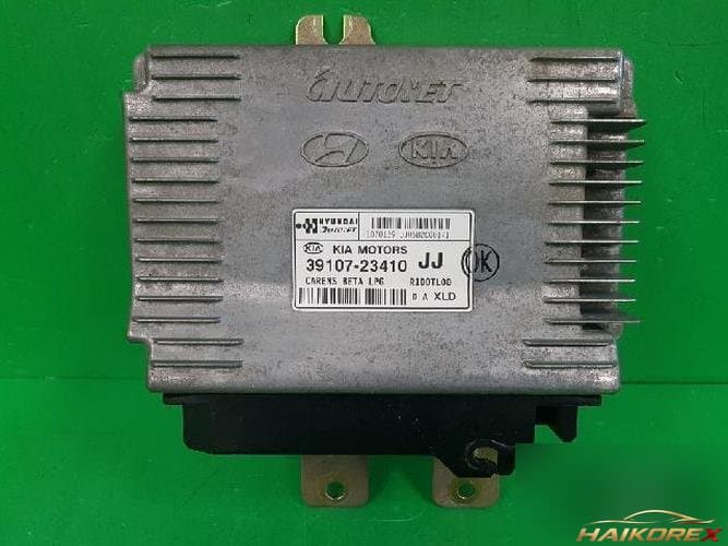 Kia Carens 2003 — блок управления двигателем ECU 39107-23410-1