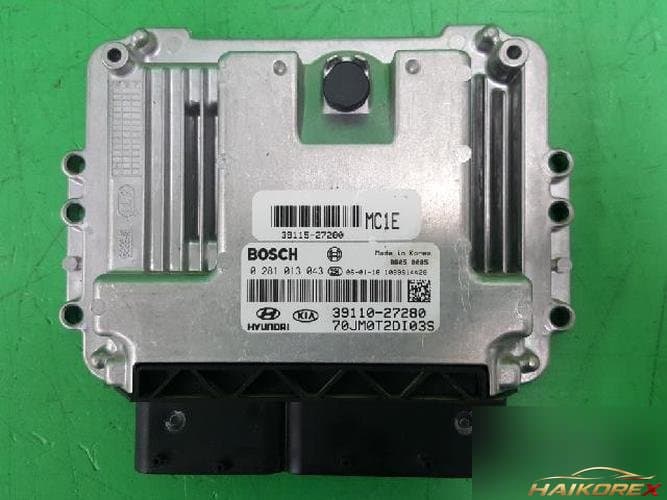 Hyundai Tucson 2006 — блок управления двигателем ECU 39110 27280 1