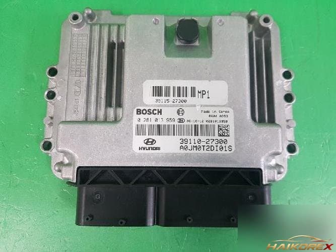 Hyundai Tucson 2007 — блок управления двигателем ECU 39110 27300