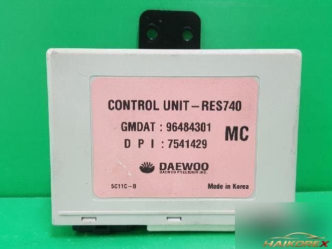 Daewoo Matiz 2005 — модуль ETACS/BCM