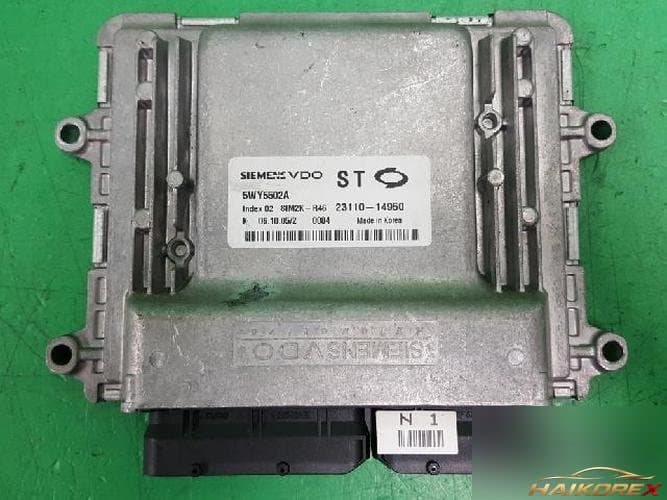 Renault SM5 2005 — блок управления двигателем ECU 23110 14950 2