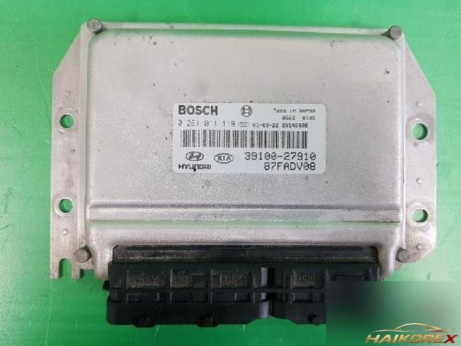 Hyundai Trajet 2004 — блок управления двигателем ECU 39100-27910-1