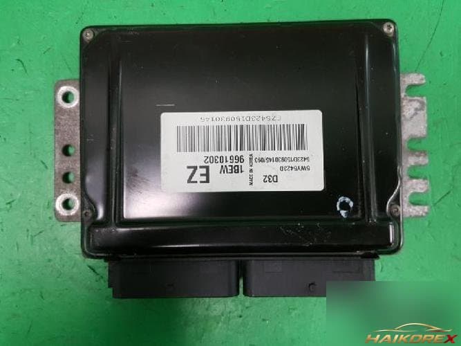 Daewoo Matiz 2005 — блок управления двигателем ECU 96610302