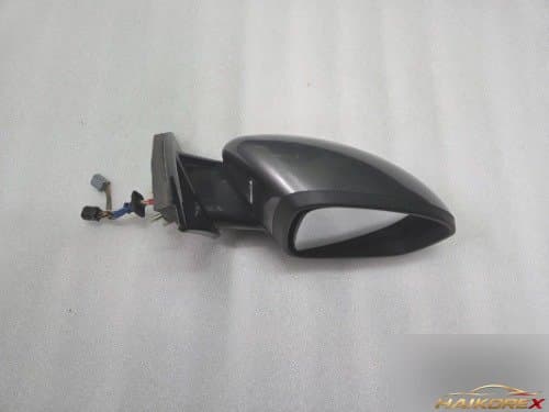 Боковое зеркало правое (17pin) электрическое складывающееся с подогревом LED, памятью IMS, лампой в зеркале, датчиком слепой зоны, серое Urban Grey