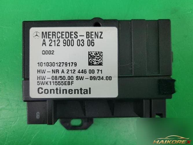 Mercedes-Benz E-Class 2010 ETACS/BCM A21290000306