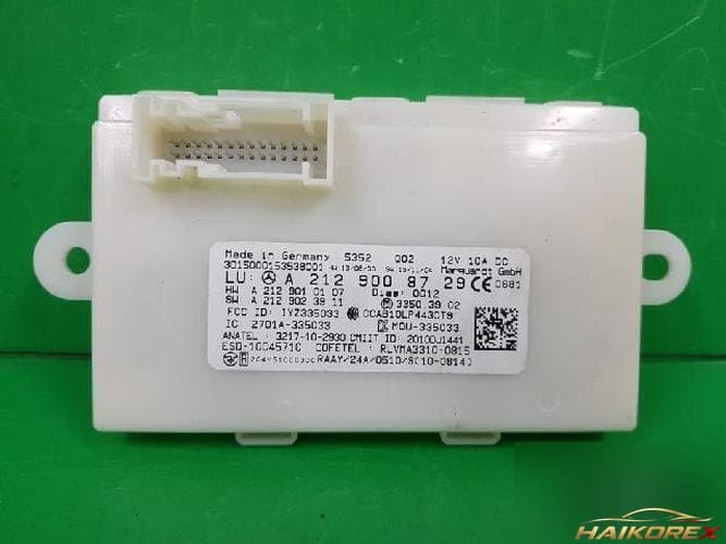 Mercedes-Benz E-Class 2016 — ETACS/BCM A 212 900 87 29