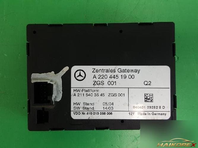 Mercedes-Benz S-Class 2004 — блок управления ETACS/BCM A2204451900