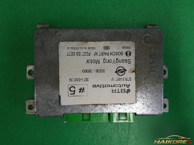 KG Mobility Musso EV 2003 — блок управления коробкой передач ETACS/BCM 3660006000