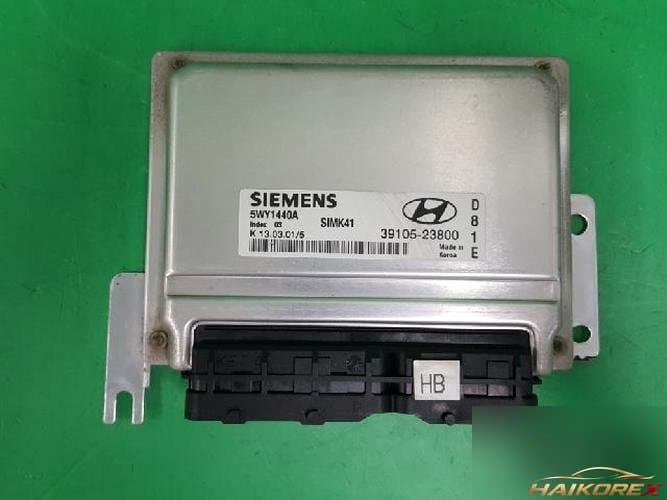 Hyundai Sonata 2001 — блок управления двигателем ECU 39105 23800