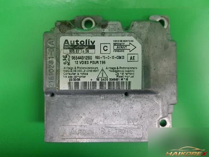 Peugeot 307 2007 — ETACS/BCM 9654491280