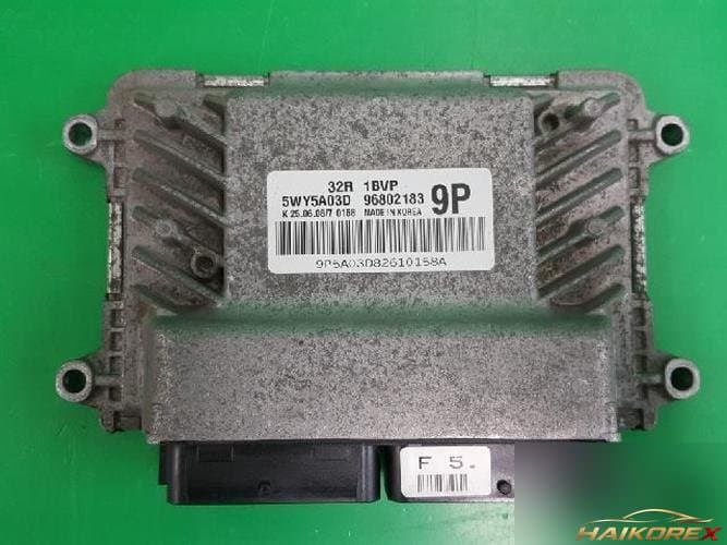 Daewoo Matiz 2008 — блок управления двигателем ECU 96802183