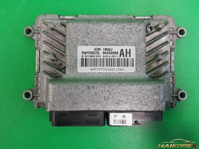 Daewoo Gentra 2009 — электронный блок управления ECU 96469980 2
