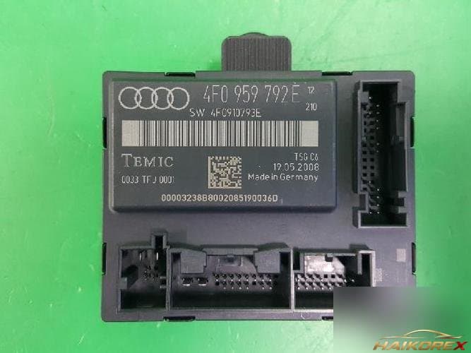 Audi A6 2008 — модуль управления ETACS/BCM 4F0 959 792 E