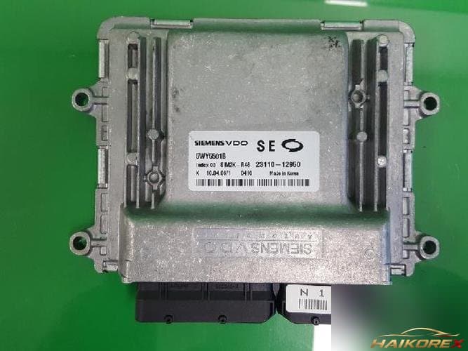 Renault SM5 2006 — блок управления двигателем ECU 2311012950