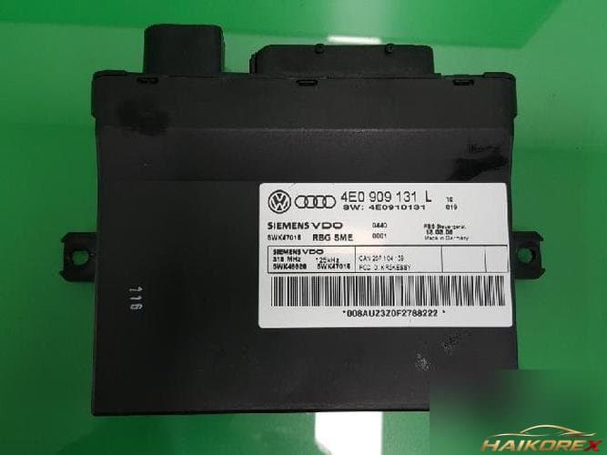 Audi A8 2006 — блок управления ETACS/BCM 4E0909131L