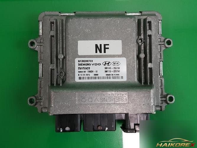 Hyundai Sonata 2007 — блок управления двигателем ECU 3911025760