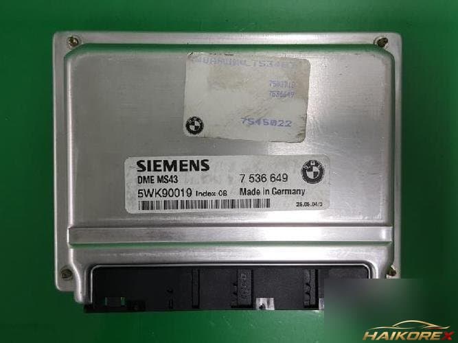 BMW X серия 2004 — блок управления ECU 7536649