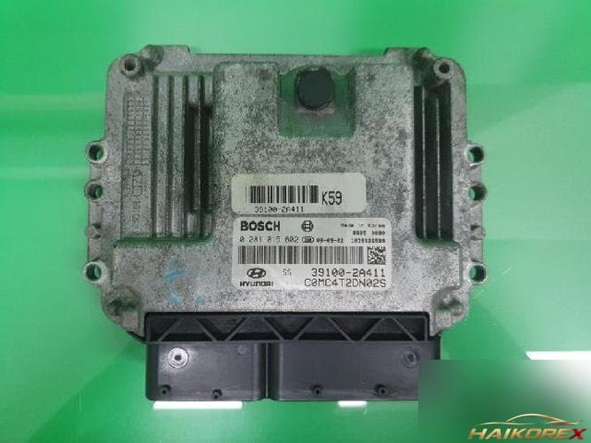Hyundai Verna 2009 — блок управления двигателем ECU 391002A411