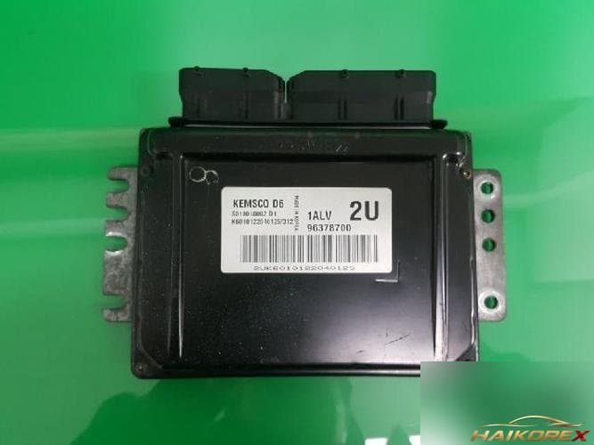 Daewoo Matiz 2003 — блок управления двигателем ECU 96378700