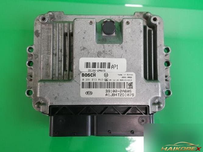 Kia Pride 2007 — блок управления двигателем ECU 391002A605