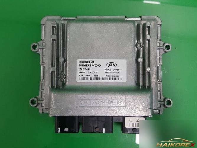 Kia Carens 2007 — блок управления двигателем ECU 3911225750