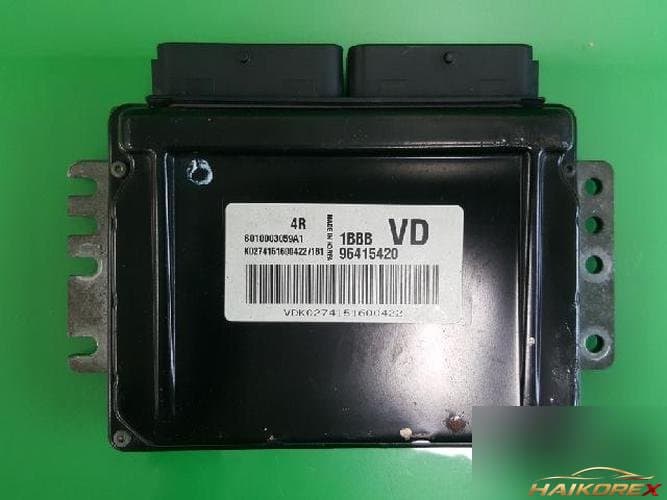Daewoo Kalos 2005 — ЭБУ 96415420