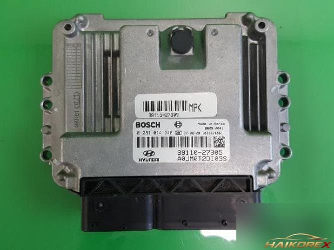 Hyundai Tucson 2008 — блок управления двигателем ECU 39110-27305-1