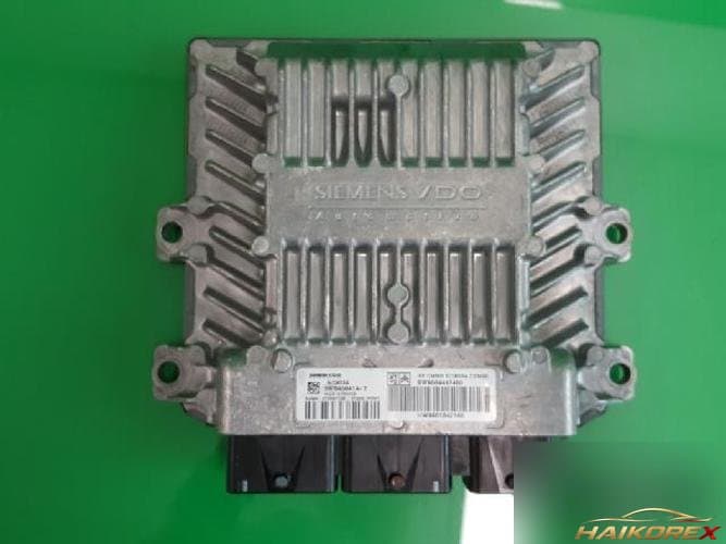 Peugeot 407 2008 — блок управления двигателем ECU 9664447480