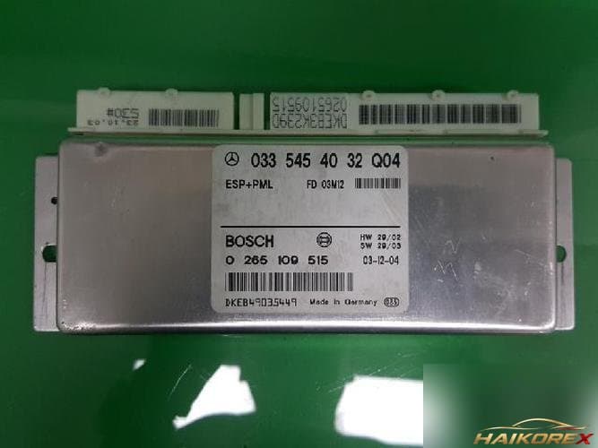 Mercedes-Benz E-Class 2004 — ETACS/BCM 0335454032