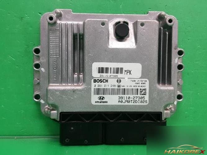 Hyundai Tucson 2007 — блок управления двигателем ECU 3911027305