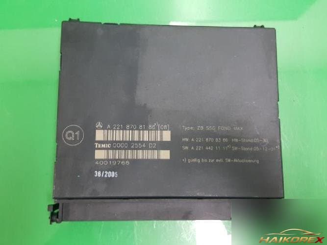 Mercedes-Benz S-Class 2006 — ETACS/BCM A2218708186