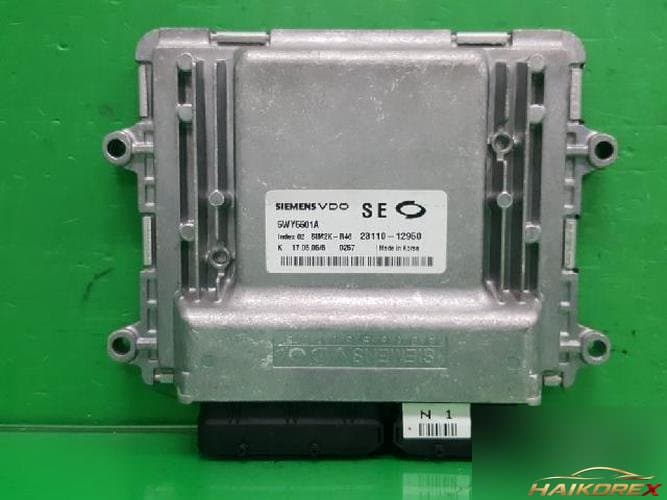 Renault SM5 2005 — блок управления двигателем ECU 23110 12960