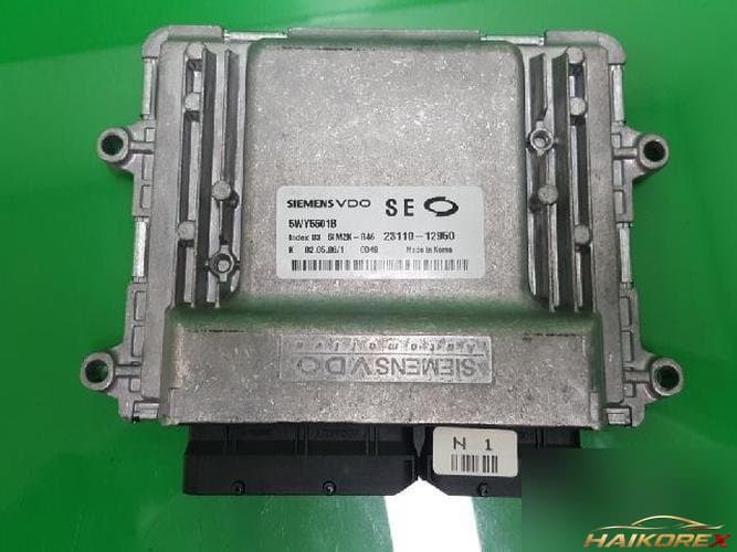 Renault SM5 2006 — электронный блок управления ECU 23110 12950 3