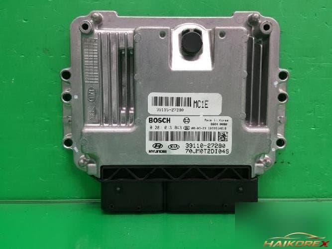 Hyundai Tucson 2006 — блок управления двигателем ECU 3911027280