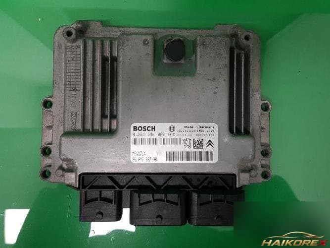 Peugeot 207 2008 — блок управления двигателем ECU 9664738780