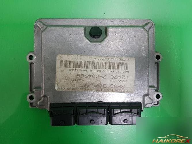 Peugeot 607 2007 — блок управления двигателем ECU 9661249080