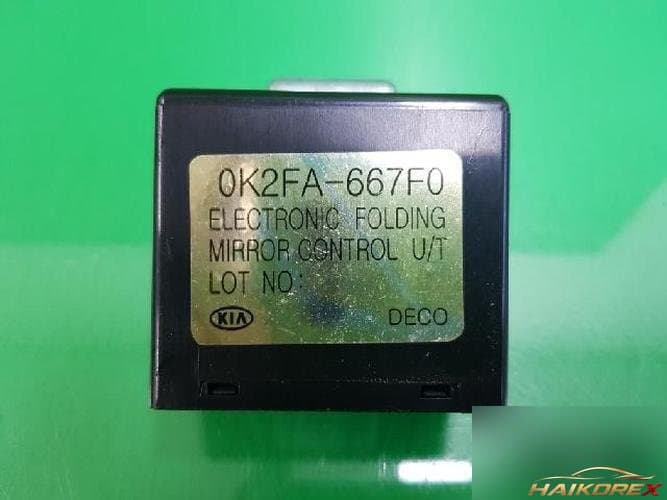 Kia Carens 2006 — блок управления ETACS/BCM 0K2FA 667F0