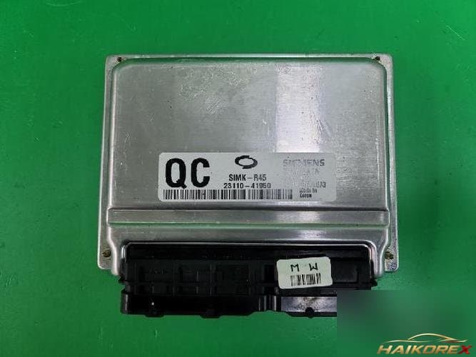 Renault SM3 2006 — блок управления двигателем ECU 23110 41950 1