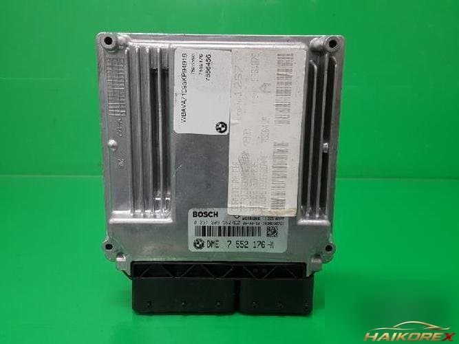 BMW 3 Series 2005 — блок управления двигателем ECU 7552176