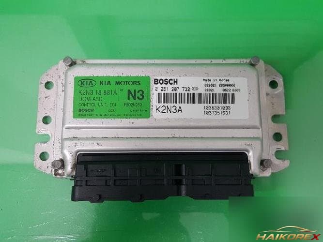 Kia Spectra 2002 — блок управления двигателем ECU K2N318881A
