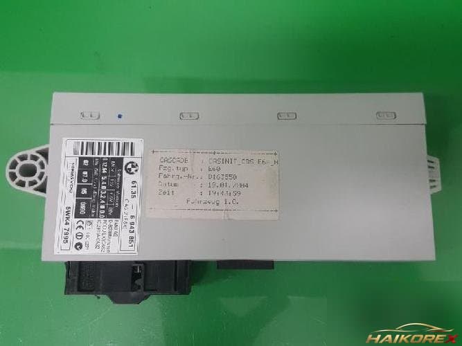 BMW 5 Series 2004 — блок управления ETACS/BCM 6135 6943851