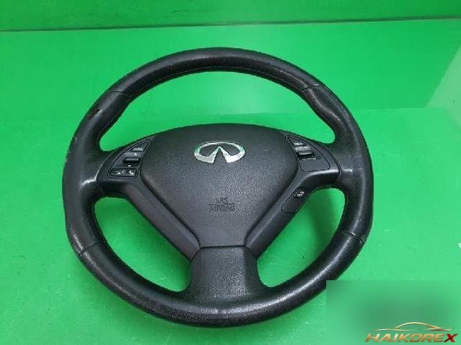 Infiniti G 2007 — рулевое колесо