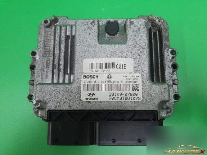 Hyundai Santa Fe 2007 — блок управления двигателем ECU 39100 27800 2