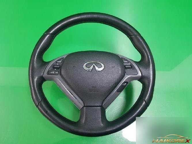 Infiniti G 2007 — рулевое колесо