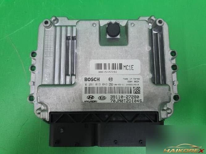 Hyundai Tucson 2006 — блок управления двигателем ECU 39110 27280 5