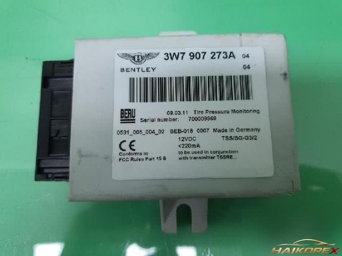 Bentley Continental 2012 ETACS/BCM 3W7 907 273A