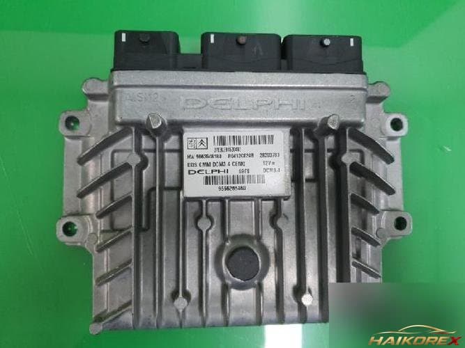 Peugeot 308 2010 — блок управления двигателем ECU 9663548180